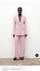 Wedding guest summer dress with long sleeves 