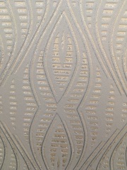 Paint over vajazzle wallpaper?
