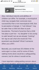 To tell you the school does not decide when your child can walk home alone