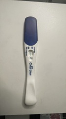 dark THIN blue line positive test result?