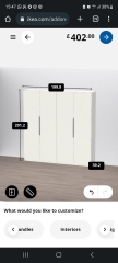Ikea Pax for hall help please