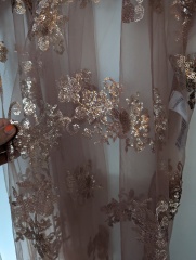 What would you wear with a rose gold sequin kimono