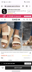 It’s another sandals one