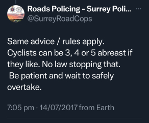 to wonder why people are so horrible to cyclists that are not breaking the rules?