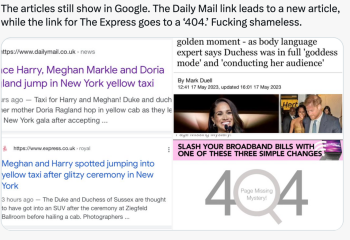 Harry and Meghan and Doria car accident?