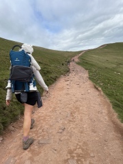 Hiking pen y fan