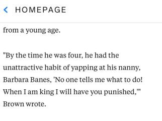 To think William will struggle when he’s King?