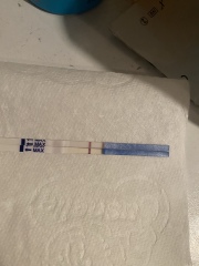 Faint positive or evap line? 