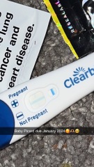 Clearblue pregancy test. Is this real positive or a evap lone