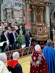 Who is the lady in blue???