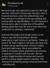 How do you accept that you’re going to be single your whole life? How do you get used to the loneliness?