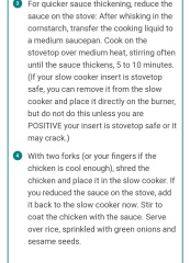 Chicken thigh slow cooker/one pot recipes 
