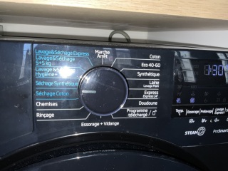 Combined washer/dryer 