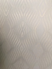 Paint over vajazzle wallpaper?