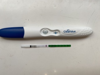 Faint lines on pregnancy tests not getting darker