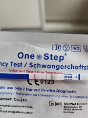 Faint positive but not sure 