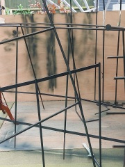 Tomorrow I am spraying my new awning frame! Bit nervous