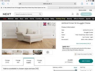 Recommend a comfy chair for conservatory