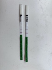 Faint lines on pregnancy tests not getting darker