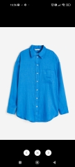 Over sized linen shirt