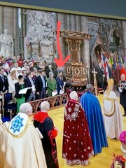 Who is the lady in blue???