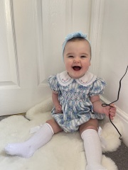 Mass on brain 4 month old baby