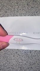 My period is due in 3 days and I have a positive ovulation test?