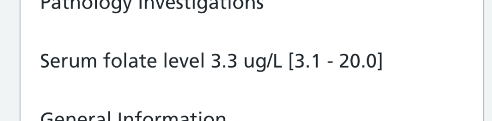 Can anyone help with reading my bloody tests please?
