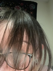 How long for my thinned out hair to thicken up?! Hair cut mistake!