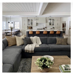 How to warm up grey lounge