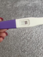 Faint positive - chemical?