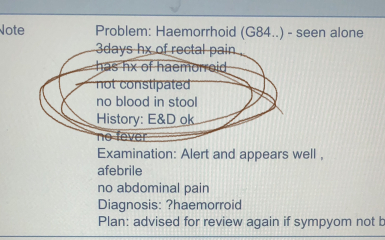 Really peed off with doctor..
