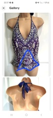 Making a slit on a dress more respectable