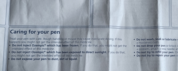 “I started Ozempic last night” - THREAD SIX