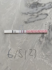 Is my line getting weaker? Just had light pink spotting after bowel movement - cervical ectropion 