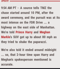 Harry and Meghan and Doria car accident?