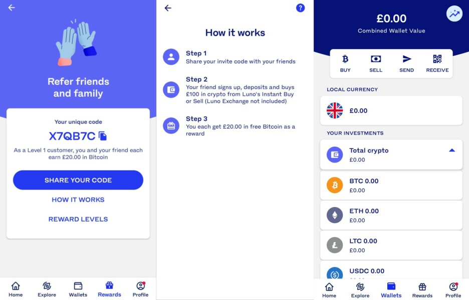 Luno free £20 