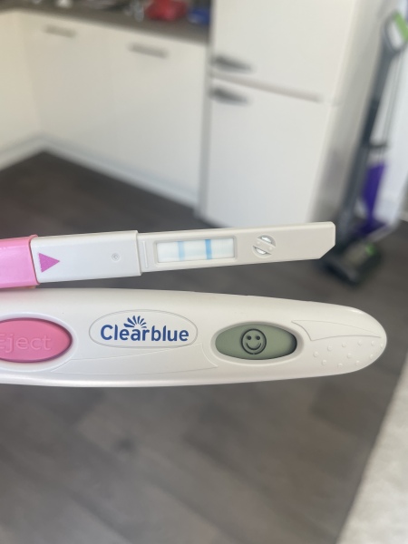 Ovulation 2 bold lines days before period 