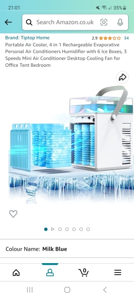 Anyone bought an air/swamp/ evaporative cooler