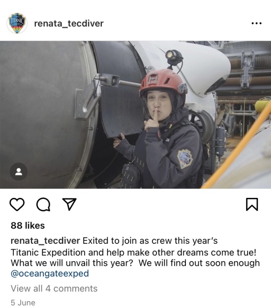 Missing Titanic submarine