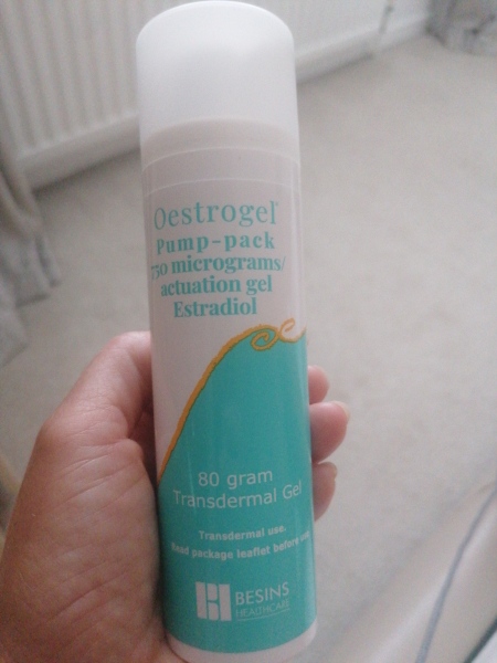 Oestrogel: new packaging (yet again)?