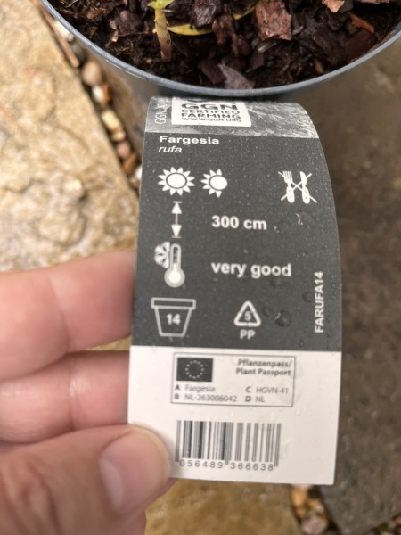 Plant pot symbol on label help