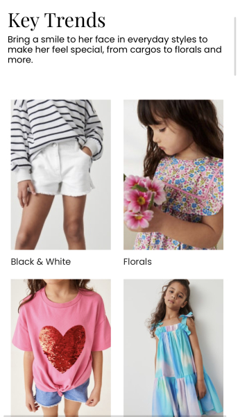 Next Clothing - leave our little girls alone please
