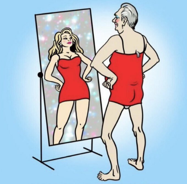 What has the handyman done with my nightdress?!