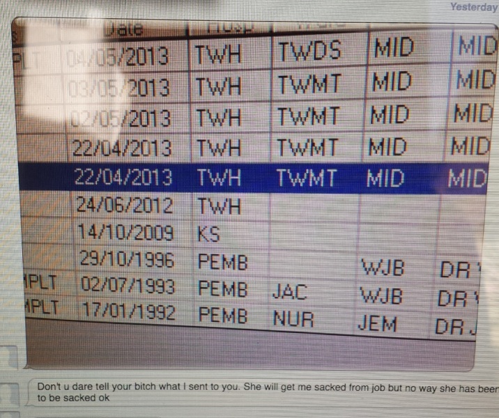 If you work in the nhs would you get in trouble for this?
