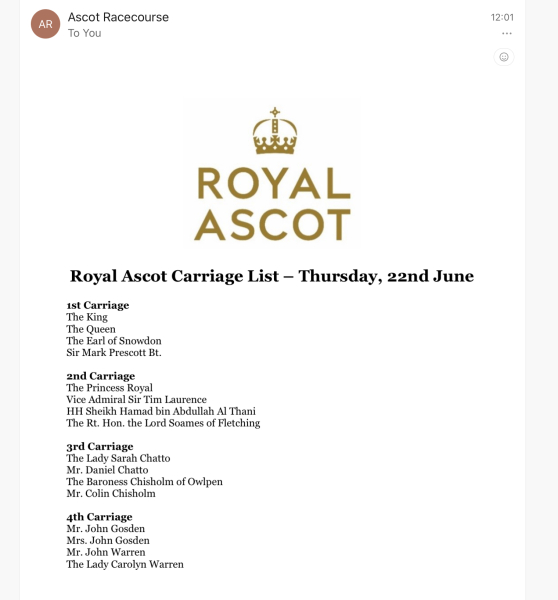 Anyone Fancy a Royal Ascot Thread?