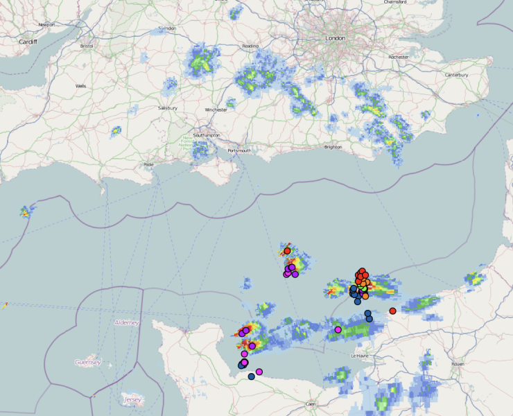 Another weekend, another thunderstorm watch issued.