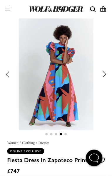 Quirky maxi dress for wedding?
