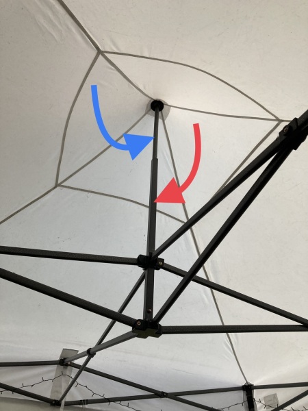 My gazebo squeaks
