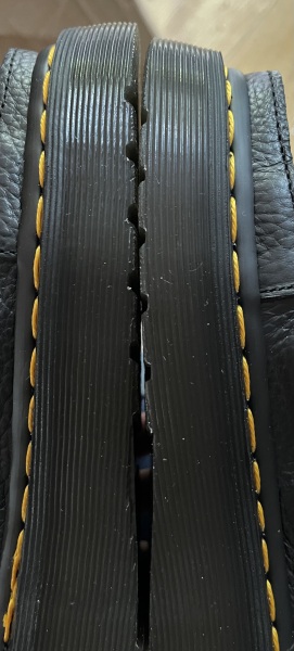 Pic attached - Dr Marten Clarissa - straps too tight! Will they give or shout I return? 